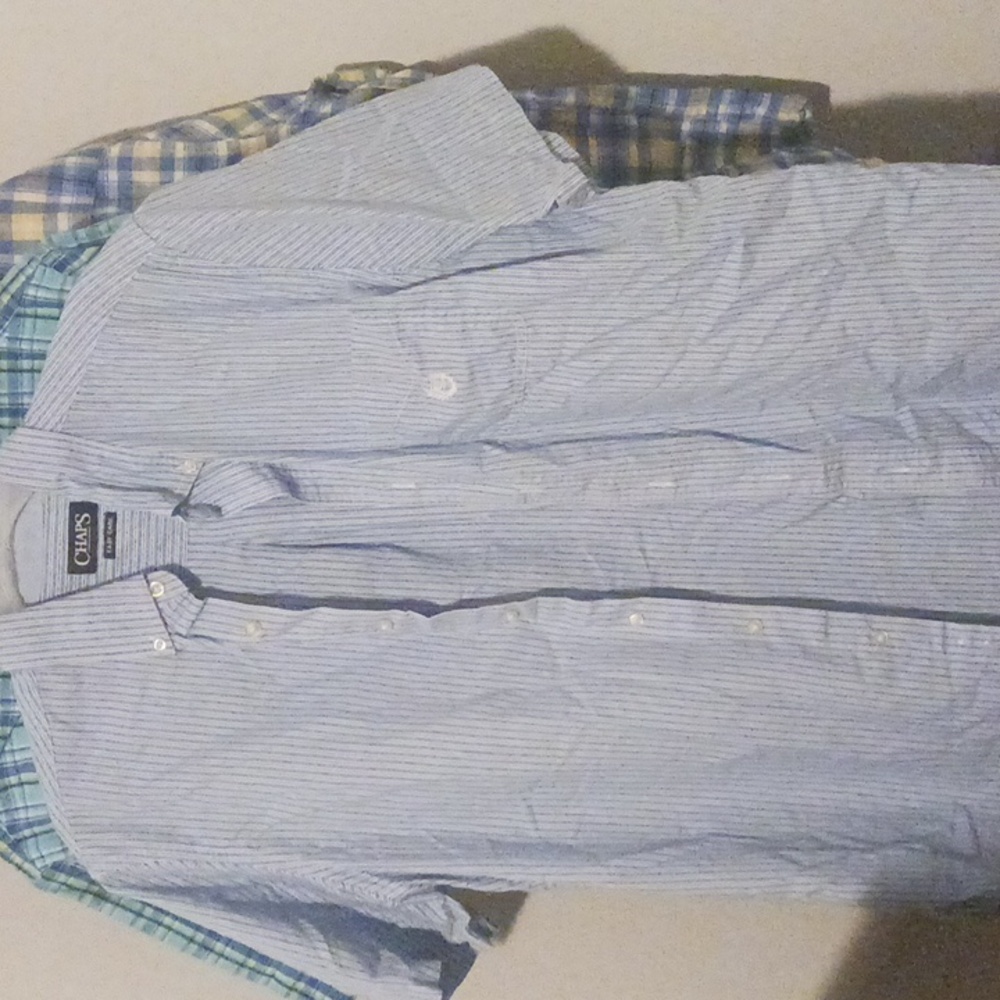Chaps easy care button down shirt